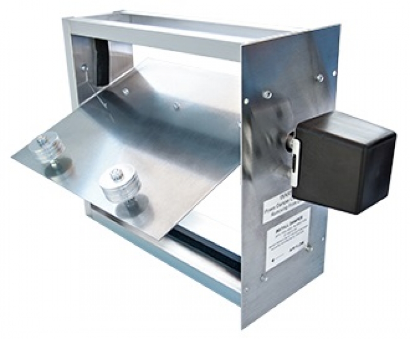 Motorized Popc Zone Damper Pressure Relief